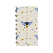 2024-2025 Willow Creek Honeybee 3.5 x 6.5 Academic Weekly & Monthly Planner, Paper Cover, Multicol