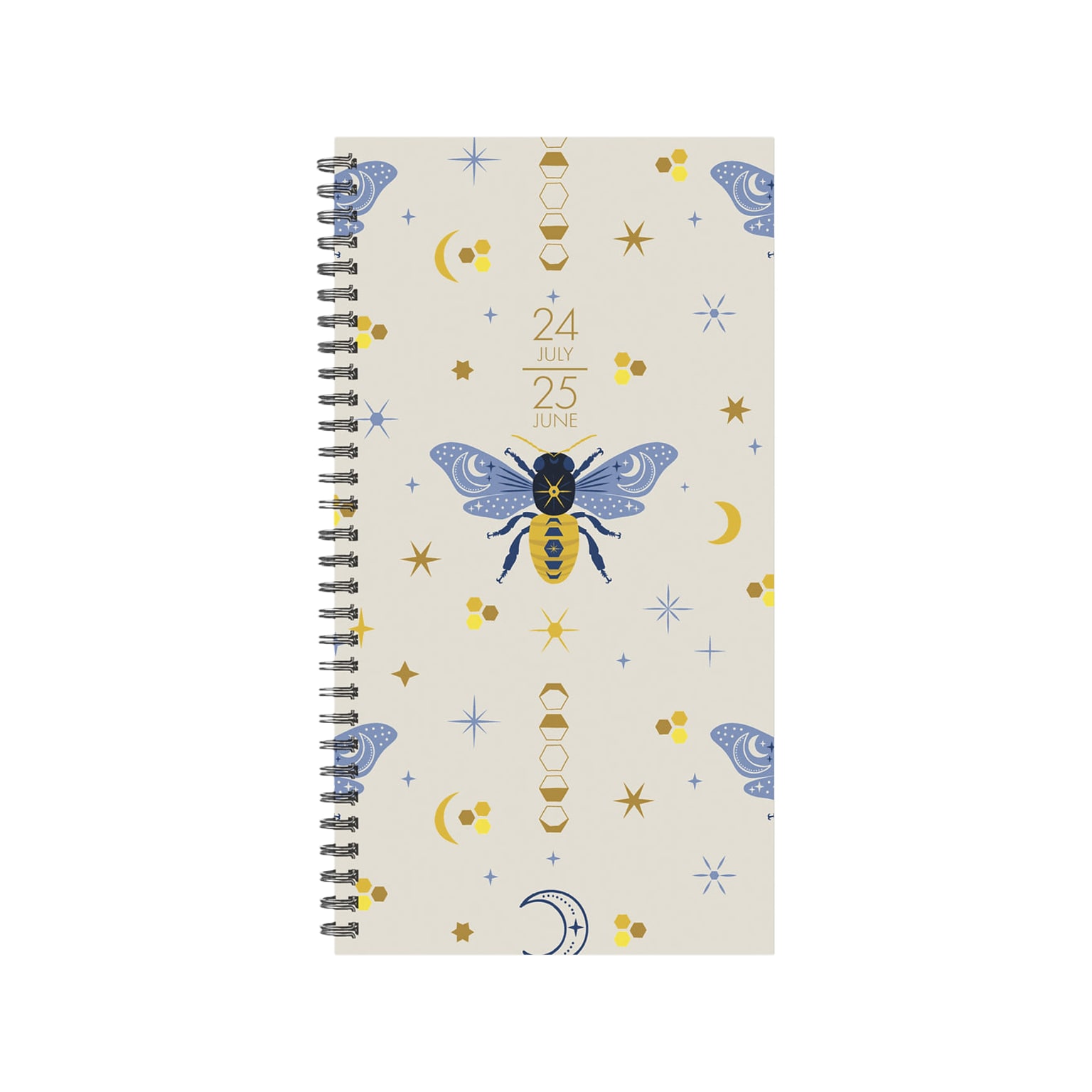 2024-2025 Willow Creek Honeybee 3.5 x 6.5 Academic Weekly & Monthly Planner, Paper Cover, Multicolor (47705)