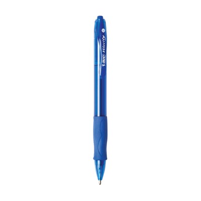 BIC Glide Bold Retractable Ballpoint Pen, Bold Point, Blue Ink, 36/Pack (VLGB361BLU)