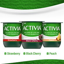 Activia Probiotic Variety Yogurt, 24/Pack (902-00477)