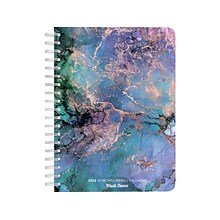 2024 Brush Dance Big Ambitions 6.9 x 9.8 Weekly & Monthly Planner, Multicolor (9781975469894)