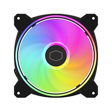 Cooler Master MasterFan MF140 Halo 2 140mm Rifle Bearing Case Fan with RGB Lighting (MFL-B4DN-16NP2-