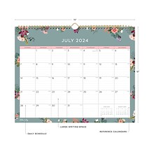 2024-2025 Blue Sky Greta 15 x 12 Academic Monthly Wall Calendar (146993-A25)