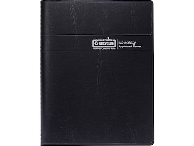 2024 House of Doolittle 5 x 8 Weekly Appointment Book, Black (278-02-24)