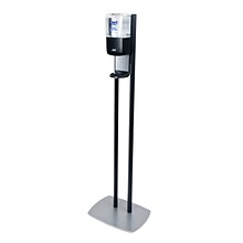 PURELL ES8 Automatic Floor Stand Hand Sanitizer Dispenser, Graphite/Black (7218-DS)