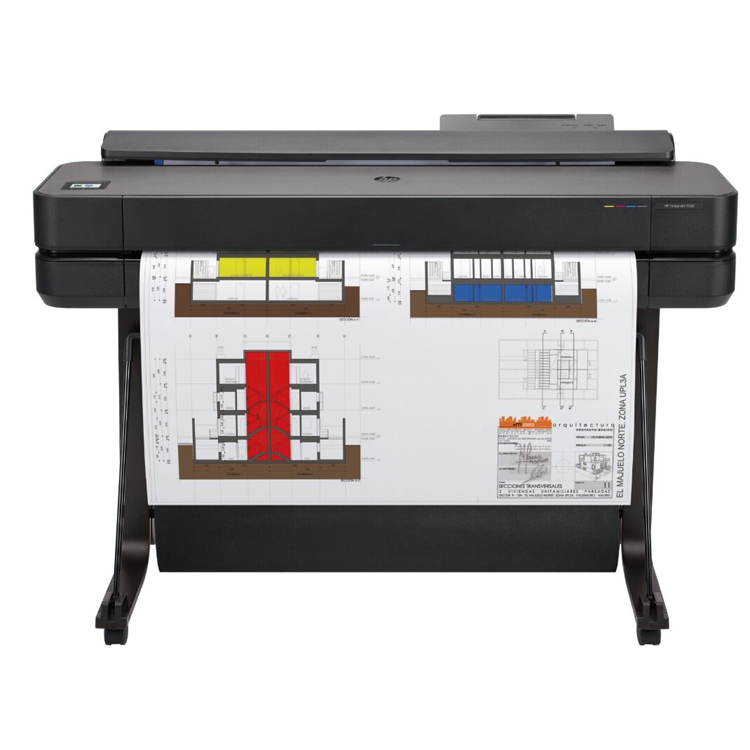 HP DesignJet T650 36 Wide Format Printer (5HB10H#B1K)