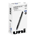 uni-ball Deluxe Rollerball Pens, Micro Point, Blue Ink, 12/Pack (60027)