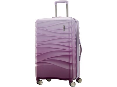 American Tourister Cascade 26.75 Hardside Suitcase, 4-Wheeled Spinner, Purple Haze (143245-4321)