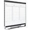Quartet Prestige Total Erase Calendar Whiteboard, Graphite Frame, 3 x 2 (CMP32P2)