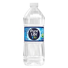 Pure Life Purified Water, 20 Fl oz., 24/Carton (12255068)