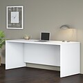 Bush Business Furniture Studio C 72W Office Desk, White (SCD272WH)