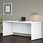 Bush Business Furniture Studio C 72"W Office Desk, White (SCD272WH)