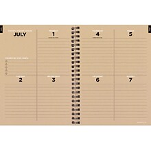 2024-2025 TF Publishing Elements Series Denim 6 x 8 Academic Weekly & Monthly Planner, Paperboard