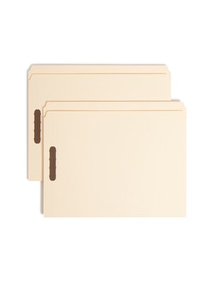 Smead Card Stock Classification Folders, Reinforced Straight-Cut Tab, Letter Size, Manila, 50/Box (1