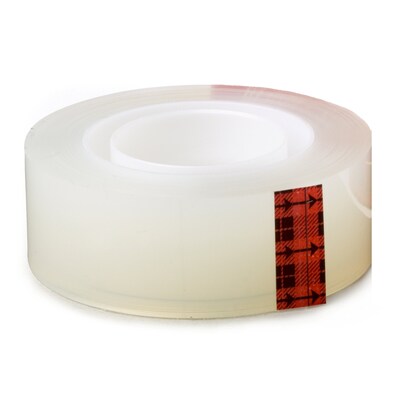 Scotch Transparent Tape, Greener, 3/4 in x 900 in, 12 Tape Rolls, Refill, Home Office and Back to Sc