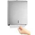 Alpine Industries Centerpull Paper Towel Dispenser, Stainless Steel, 2/Pack (480-2PK)