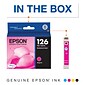 Epson T126 Magenta High Yield Ink Cartridge   (T126320)