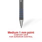 Staples® Postscript™ Retractable Ballpoint Pens, Medium Point, 1.0mm, Blue, 12/Pack (18263)