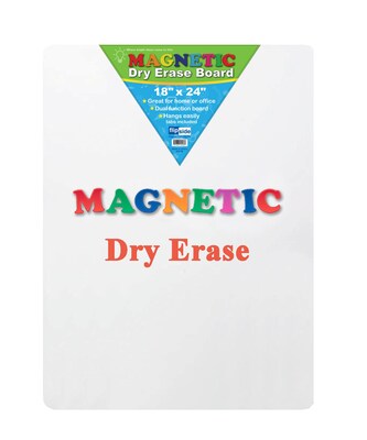 Flipside Magnetic Dry-Erase Whiteboard, 18" x 24" (FLP10026)