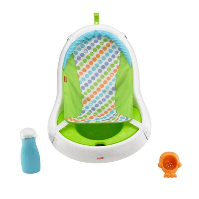 Fisher-Price 4-In-1 Sling 'N Seat Tub, Green