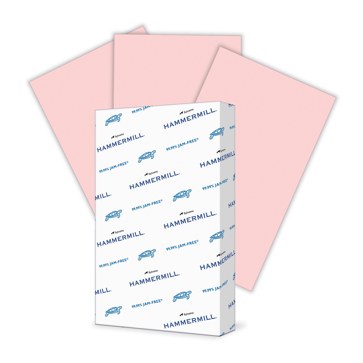 Hammermill Fore MP Colors Multipurpose Paper, 20 lbs., 8.5 x 14, Pink, 500 Sheets/Ream (103390)