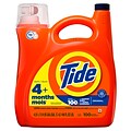 Tide HE Liquid Laundry Detergent, Original, 100 loads, 146 fl oz (60554)