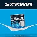 Cottonelle Ultra CleanCare 1-Ply Standard Toilet Paper, White, 312 Sheets/Roll, 24 Mega Rolls/Pack (