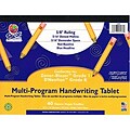 Pacon Multi-Program Handwriting Tablet, 10.5 x 8, 40 Sheets, Grades K-1 (PAC2480)