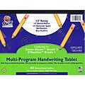 Pacon Multi-Program Handwriting Tablet, 10.5 x 8, 40 Sheets, Grades 1-2 by (PAC2481)