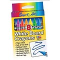 Sargent Art® White Board Crayons; 8/Box