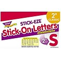 Red 2 Letters & Marks STICK-EZE® Stick-On Letters