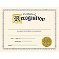 Trend Certificate of Recognition Classic Certificates, 30 CT (T-2564)
