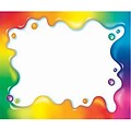 Rainbow Gel Self-Adhesive Name Tags
