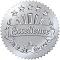 Trend Excellence (Silver) Award Seals Stickers, 32 ct. (T-74004)
