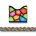 Trend Enterprises 2.25 x 39 Stained Glass Terrific Trimmers, 12 Pack (T-92136)
