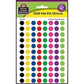 Teacher Created Resources Assorted Mini Circle Stickers; 1144/Pack