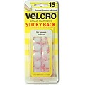 Velcro® Tape, 5/8 Round, White