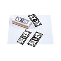 Money; Center Enterprises Bills Rubber Stamp Set
