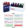 Self-Inking Teacher Stamps; Set 2