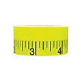 Mavalus Measuring Tape, 1 in. x 9 yards, Yellow with Black Text, Roll (MAV10016)