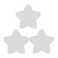 Trend superShapes Stickers; Silver Foil Stars