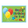 Top Notch Teacher Products Happy Birthday to You Smooth Personal Postcards, Multicolor, 30/Pack (TOP5123)
