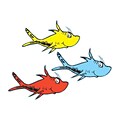 Dr. Seuss One Fish Two Fish Paper Cut Outs