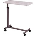 Brewer Overbed Table; Grey