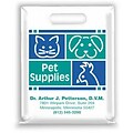 Medical Arts Press® Veterinary Personalized Small 2-Color Supply Bags; Cat/Dog/Bird, Pet Supplies