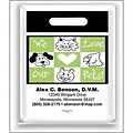 Medical Arts Press® Veterinary Personalized Small 2-Color Supply Bags; We Love Our Pets