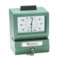 Model 125 Analog Manual Print Time Clock with Month/Date/0-12 Hours/Minutes