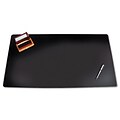 Artistic™ Westfield Desk Pads; With Decorative Stitching, 36 x 20, Black
