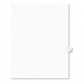 Avery-Style Legal Side Tab Dividers, 1-Tab, Title 41, Letter, WE, 25/pk