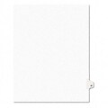 Avery-Style Legal Side Tab Dividers, 1-Tab, Title 47, Letter, WE, 25/pk